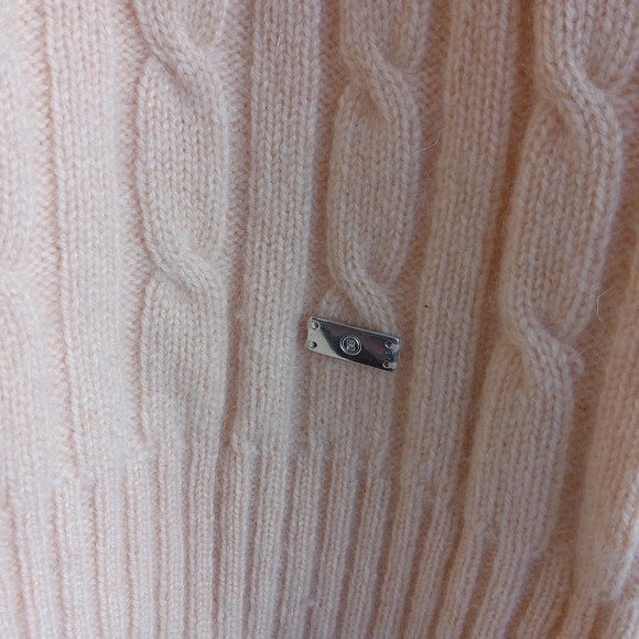 Bogner cable knit 100% cashmere sweater - Picture 4 of 8